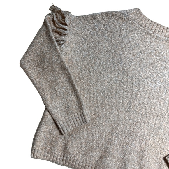 Tularosa x Revolve Lonestar V Neck Sweater in Peach Women’s US XS - Picture 8 of 9